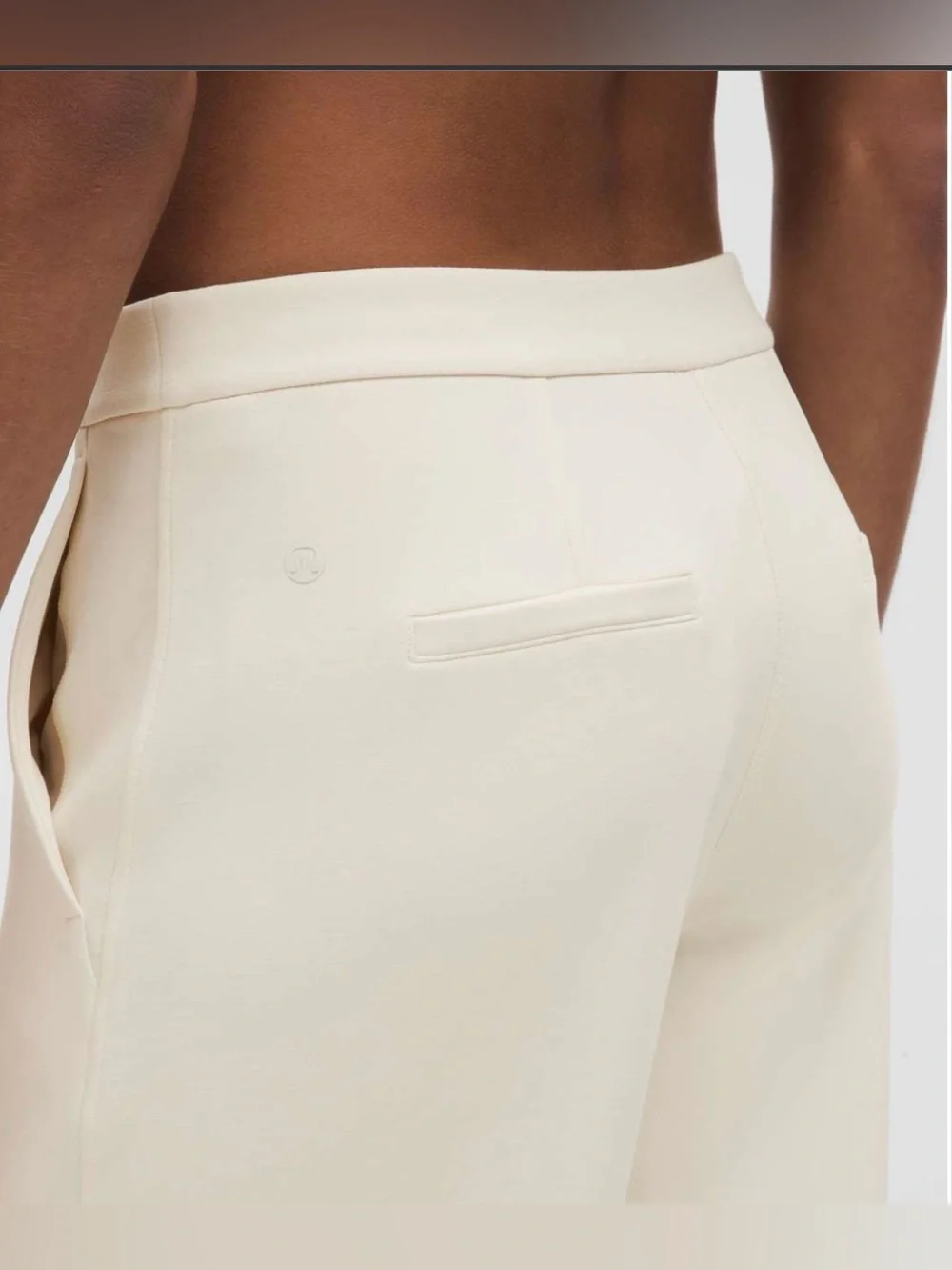 Lululemon Softstreme Pintuck Mid-Rise Pant *Regular Light Ivory (First Release)